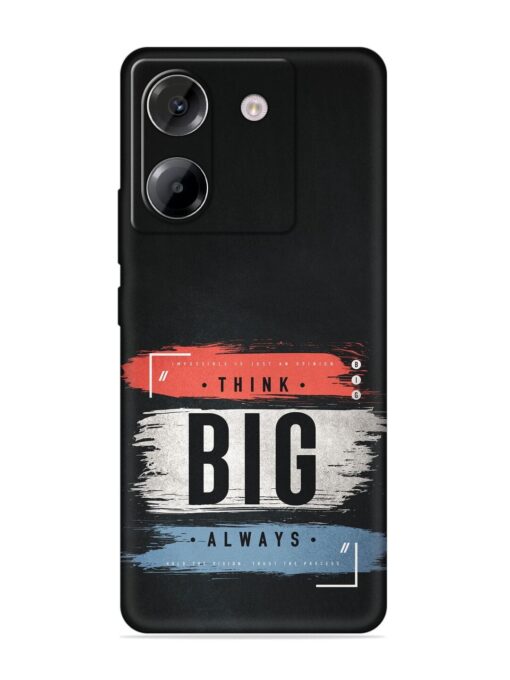 Think Big Always Embossed Soft Silicone Case for Poco M7 Pro (5G)