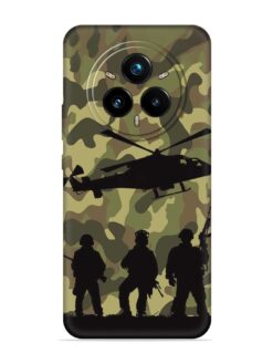Army Heros Embossed Soft Silicone Case for Realme 14 Pro Plus (5G)