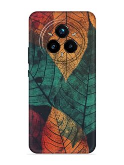 Leaves Artwork Embossed Soft Silicone Case for Realme 14 Pro Plus (5G)