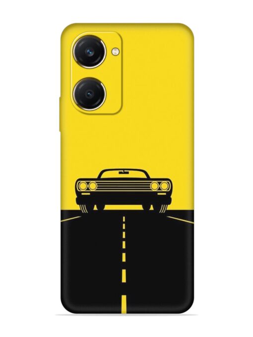 Classic Car Embossed Soft Silicone Case for Vivo Y28S (5G)