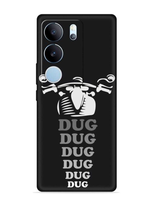 Dug Dug Dug Embossed Soft Silicone Case for Vivo Y29 (5G)