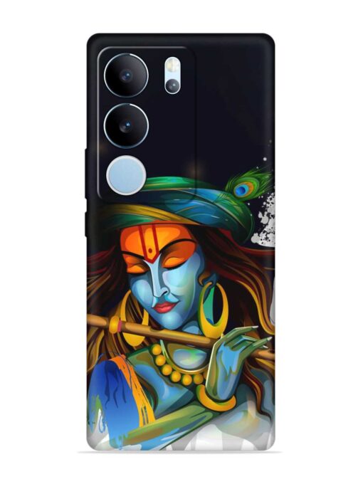 Krishna Art Embossed Soft Silicone Case for Vivo Y29 (5G)