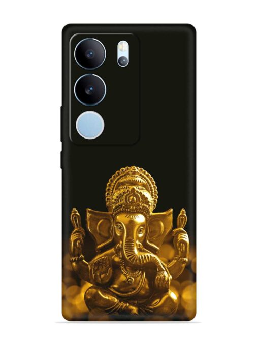 Lord Ganesha Indian Festival Embossed Soft Silicone Case for Vivo Y29 (5G)