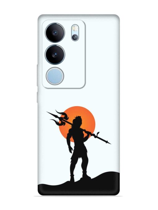 Lord Mahadev Trendy Embossed Soft Silicone Case for Vivo Y29 (5G)