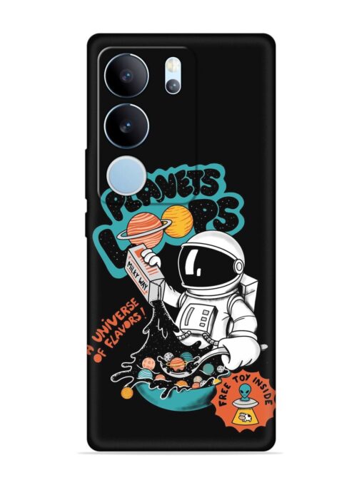 Planets Loop Embossed Soft Silicone Case for Vivo Y29 (5G)