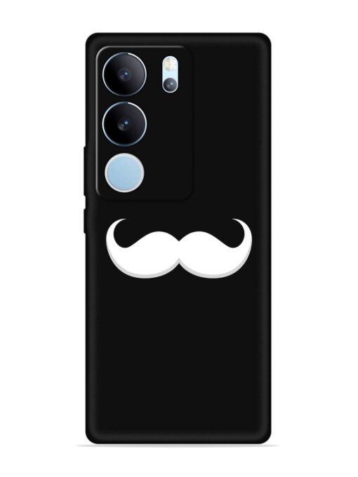 Mustache Vector Embossed Soft Silicone Case for Vivo Y29 (5G)