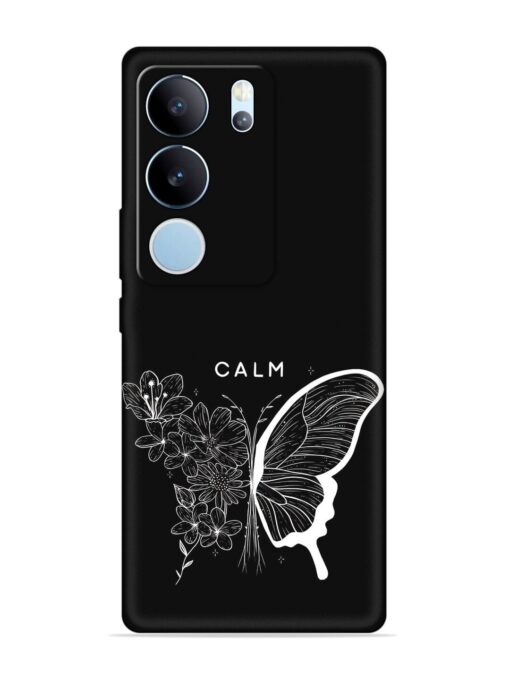 Calm Embossed Soft Silicone Case for Vivo Y29 (5G)