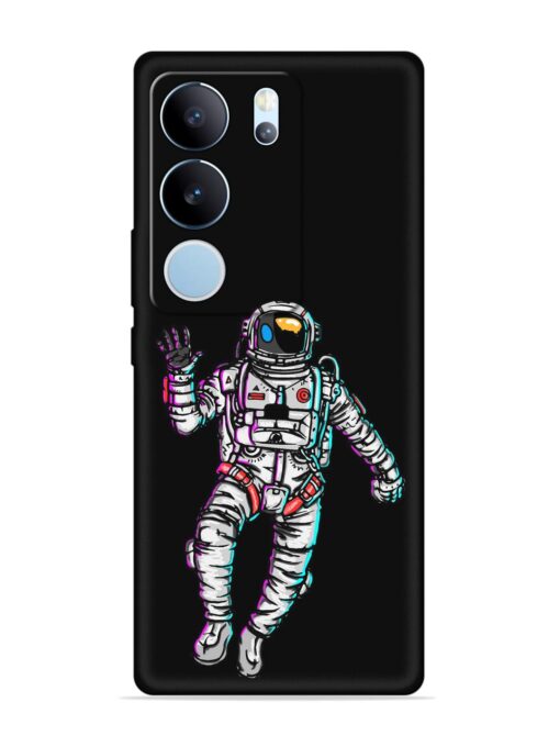 Spaceman Embossed Soft Silicone Case for Vivo Y29 (5G)