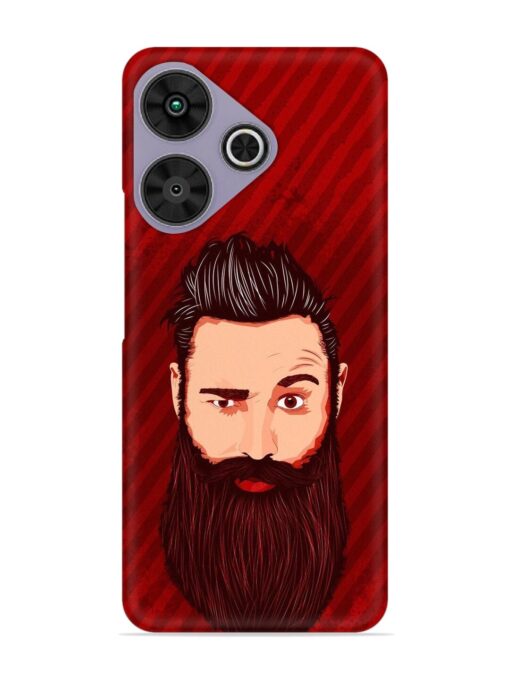 Beardo Man Snap Case for Poco M6 Plus (5G)