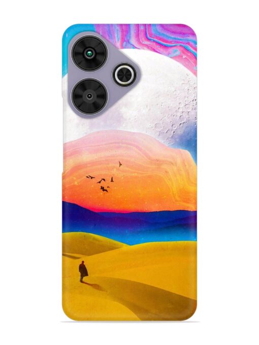 Sandy Desert Snap Case for Poco M6 Plus (5G)