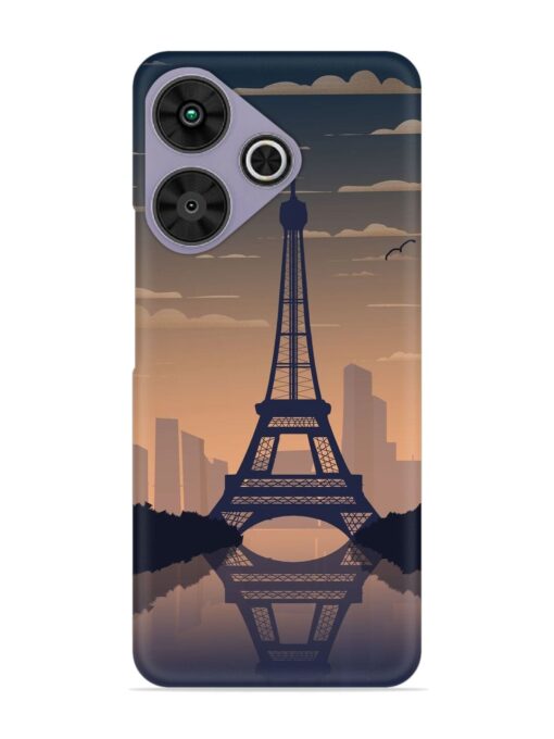 France Paris Eiffel Tower Gradient Snap Case for Poco M6 Plus (5G)