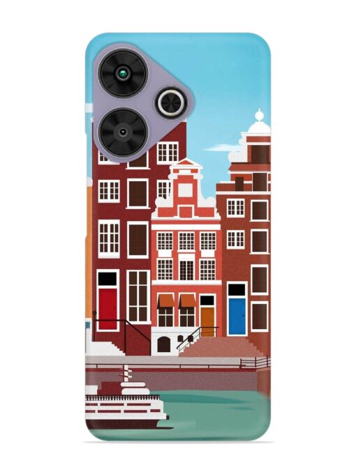 Scenery Architecture Amsterdam Landscape Snap Case for Poco M6 Plus (5G)