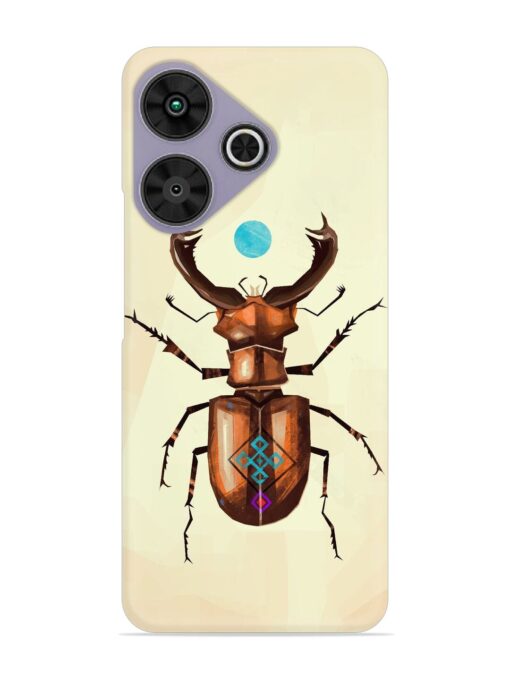 Stag Beetle Vector Snap Case for Poco M6 Plus (5G)