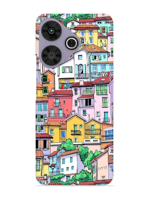 Europe Old Town Snap Case for Poco M6 Plus (5G)