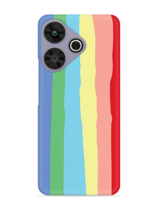 Rainbow Premium Shade Snap Case for Poco M6 Plus (5G)