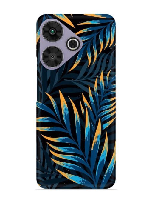 Abstract Leaf Art Snap Case for Poco M6 Plus (5G)