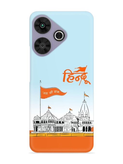 Ram Mandir Hindu Snap Case for Poco M6 Plus (5G)