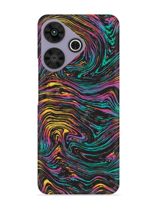 Abstract Liquid Colors Snap Case for Poco M6 Plus (5G)