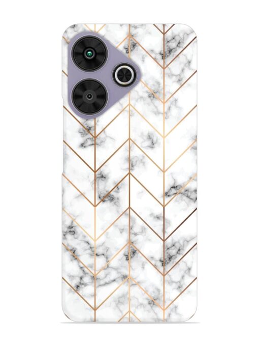 Vector Marble Texture Snap Case for Poco M6 Plus (5G)