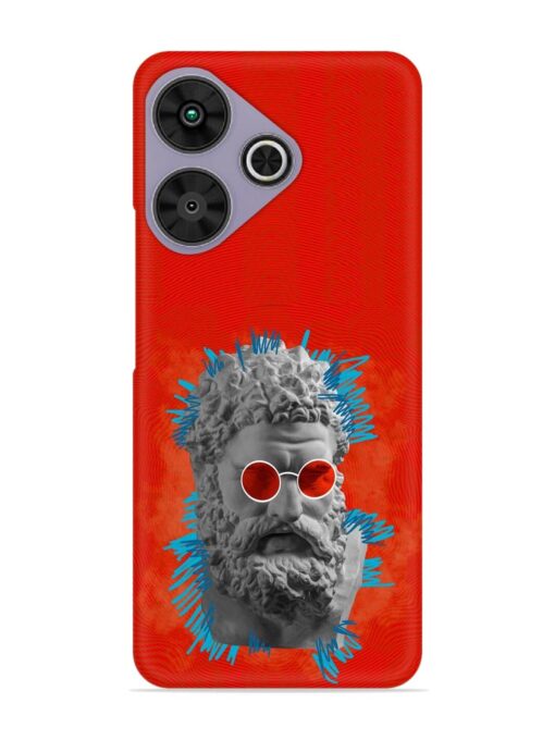 Contemporary Art Concept Snap Case for Poco M6 Plus (5G)