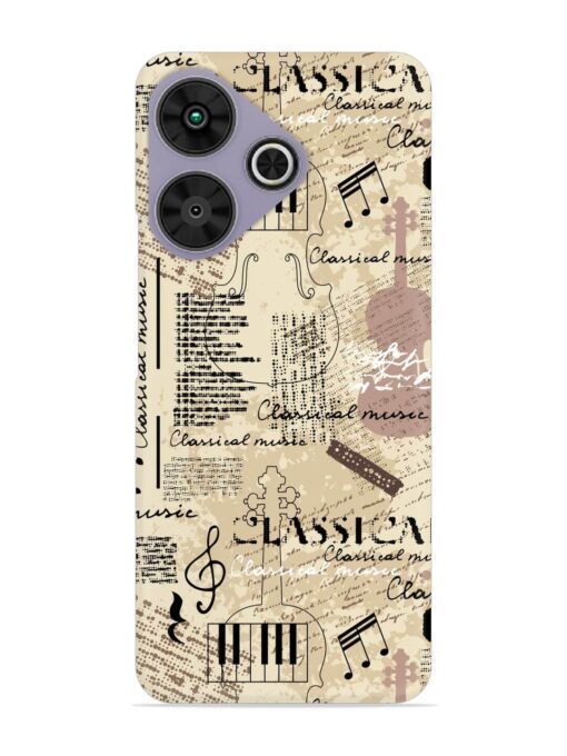 Classical Music Lpattern Snap Case for Poco M6 Plus (5G)