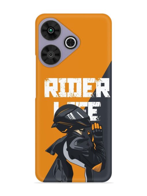 Rider Life Snap Case for Poco M6 Plus (5G)