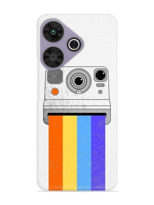 Retro Camera Art Snap Case for Poco M6 Plus (5G)