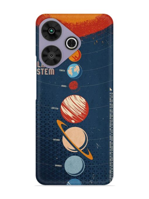 Solar System Vector Snap Case for Poco M6 Plus (5G)