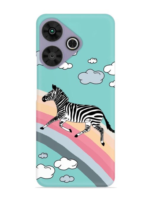 Running Zebra Snap Case for Poco M6 Plus (5G)