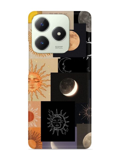 Celestial Collage Snap Case for Realme C63 (4G)