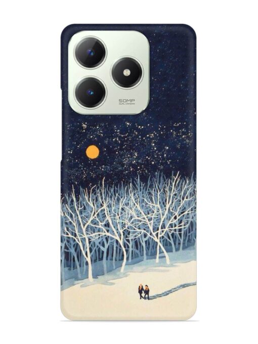 Full Moon Snowshoe Tour Snap Case for Realme C63 (4G)