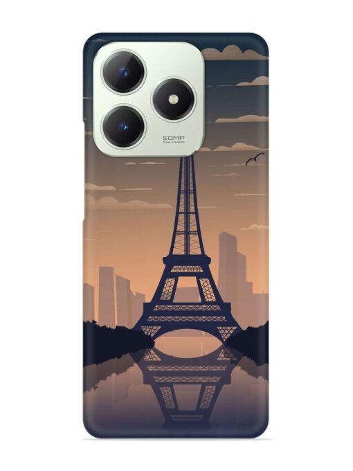 France Paris Eiffel Tower Gradient Snap Case for Realme C63 (4G)