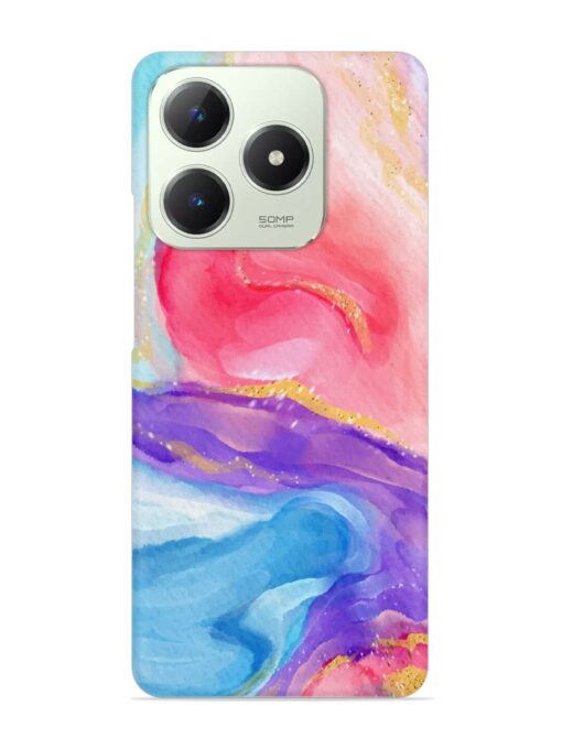 Watercolor Gradient Snap Case for Realme C63 (4G)