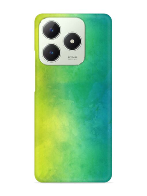 Yellow Green Gradient Snap Case for Realme C63 (4G)