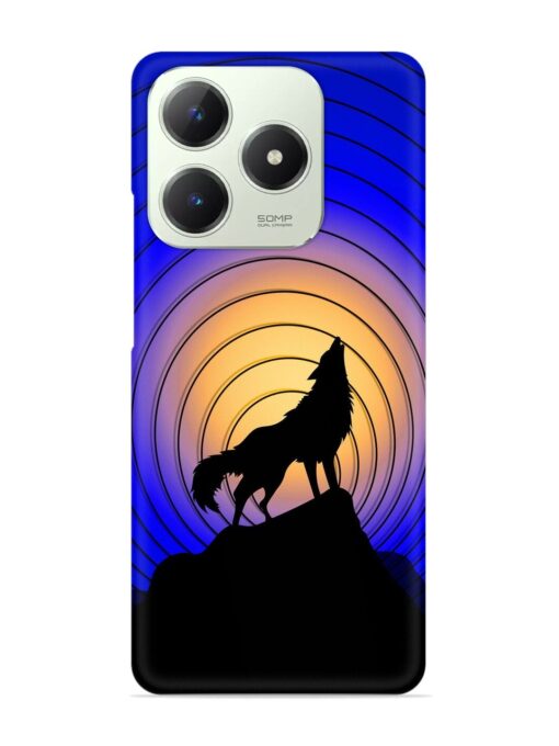 Fox Roaring Design Snap Case for Realme C63 (4G)