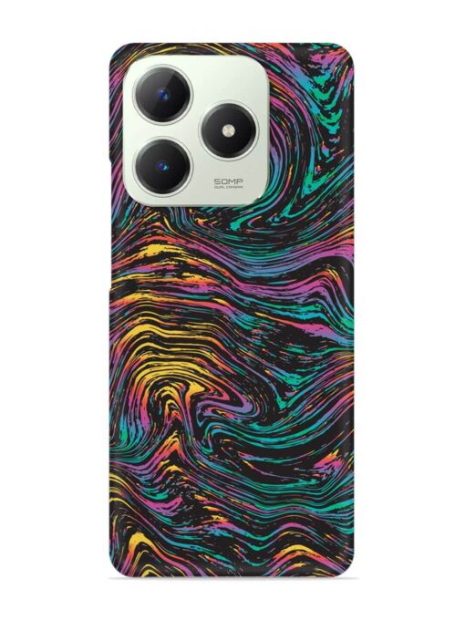 Abstract Liquid Colors Snap Case for Realme C63 (4G)