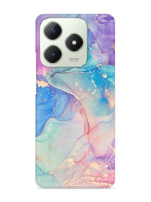 Alcohol Ink Colors Snap Case for Realme C63 (4G)