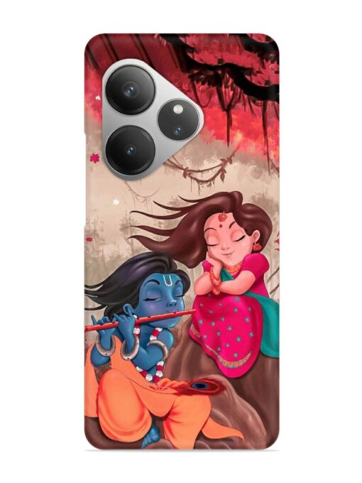 Radhe Krishna Water Art Snap Case for Realme Gt 6