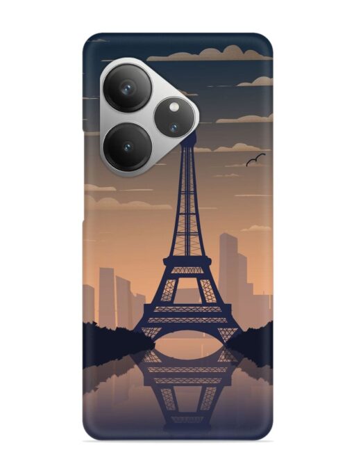 France Paris Eiffel Tower Gradient Snap Case for Realme Gt 6