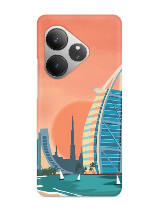 Dubai Architectural Scenery Snap Case for Realme Gt 6