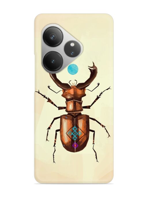 Stag Beetle Vector Snap Case for Realme Gt 6