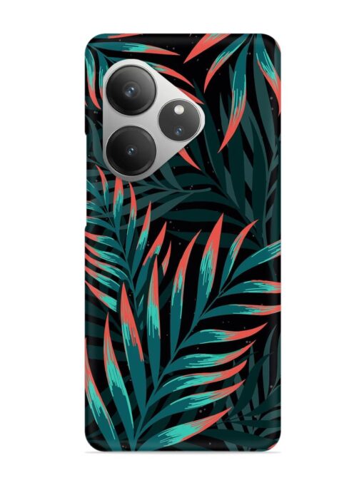 Green Leaf Art Snap Case for Realme Gt 6