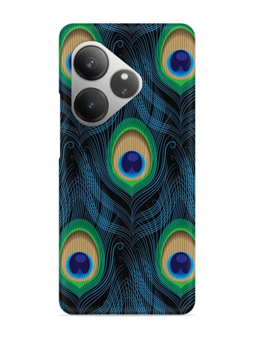 Seamless Pattern Peacock Snap Case for Realme Gt 6