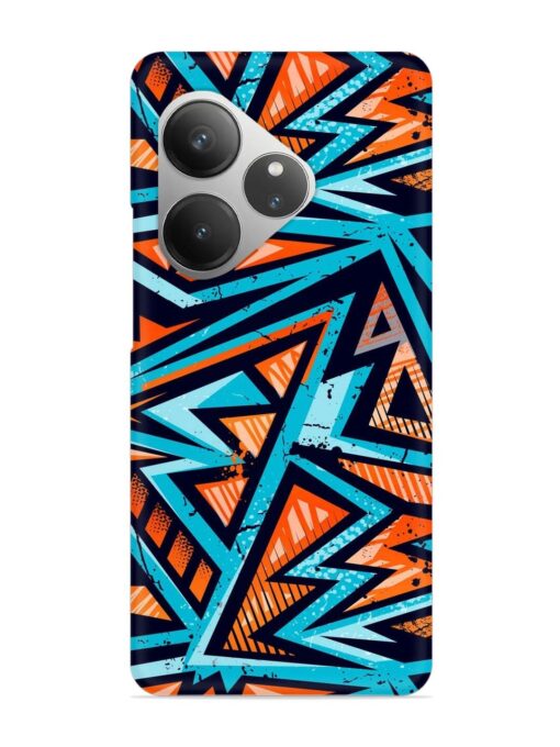 Abstract Seamless Grunge Snap Case for Realme Gt 6