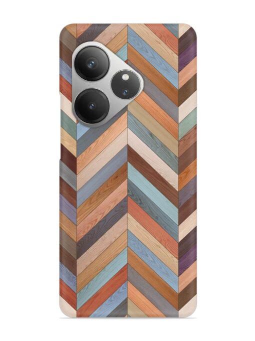 Seamless Wood Parquet Snap Case for Realme Gt 6