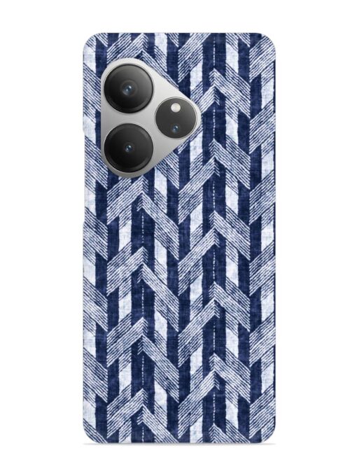 Abstract Herringbone Motif Snap Case for Realme Gt 6