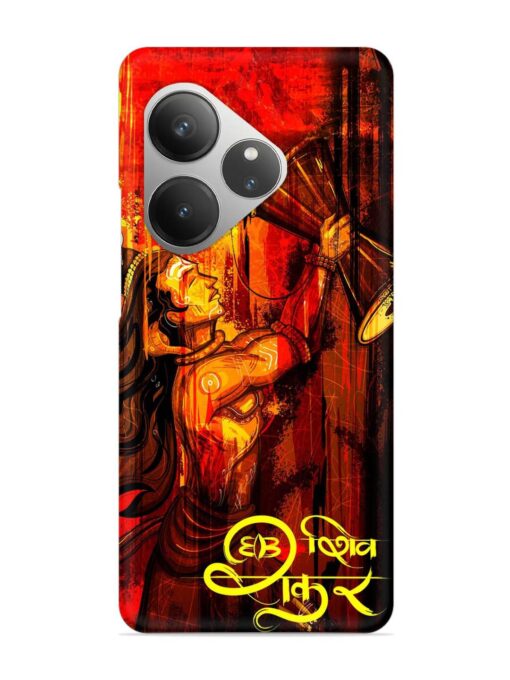 Illustration Lord Shiva Snap Case for Realme Gt 6