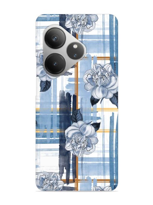 Watercolor Pattern Rose Snap Case for Realme Gt 6