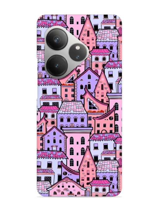 Seamless Pattern Houses Snap Case for Realme Gt 6