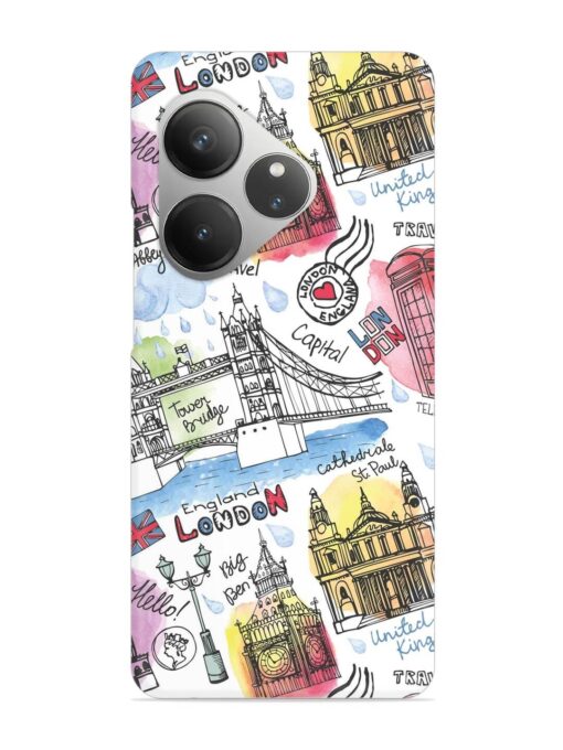 Vector London Landmark Snap Case for Realme Gt 6